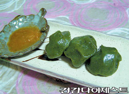 수리취개떡